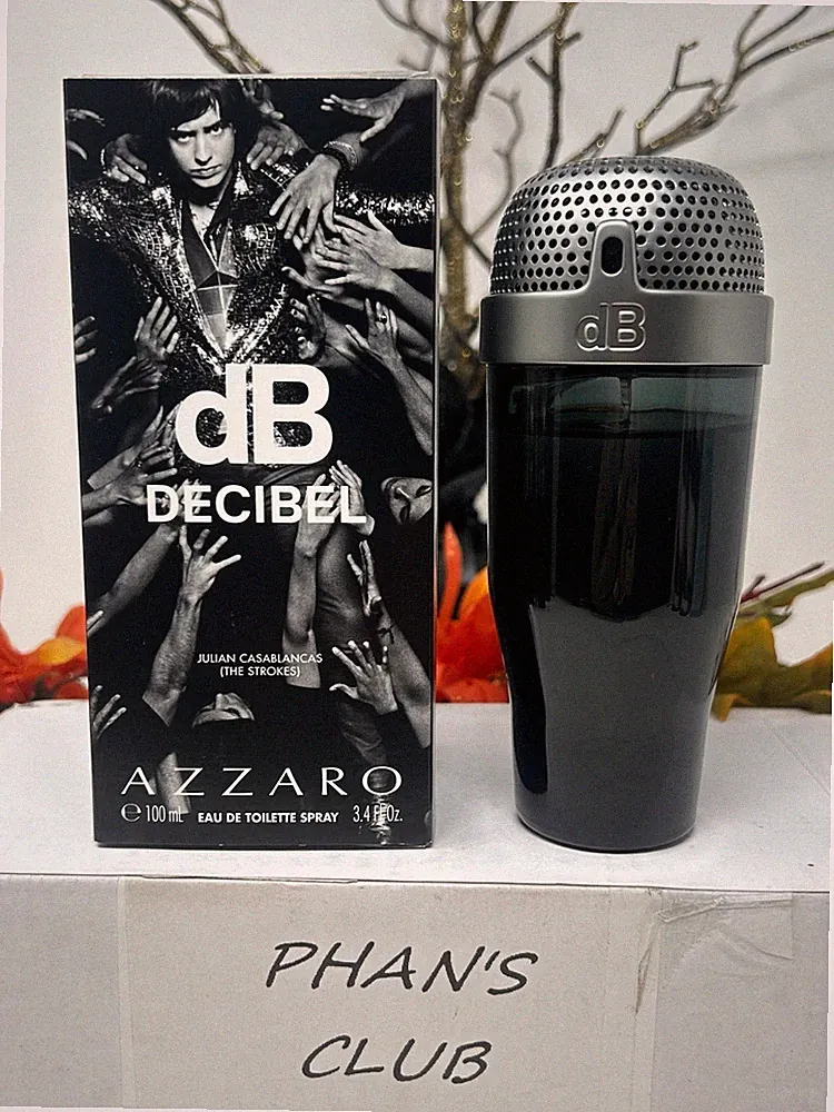 Azzaro dB Decibel 3.4oz Eau de Toilette Oriental Spicy Perfume for Men