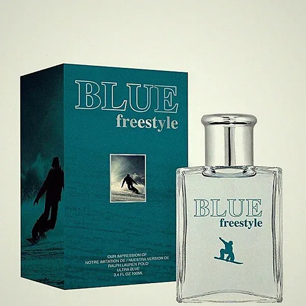 BLUE FREESTYLE men's designer cologne 3.4 oz by PREFERRED FRAGRANCE