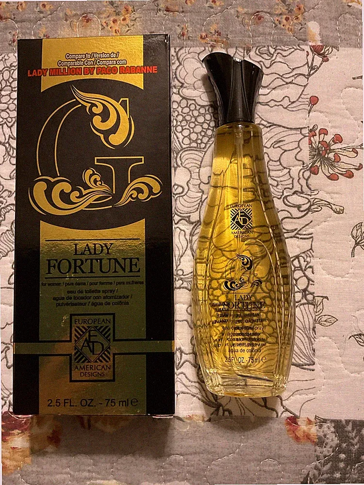 EAD Lady Fortune Perfume for Women 2.5 oz EDT Designer Inspired Spicy Fragrance