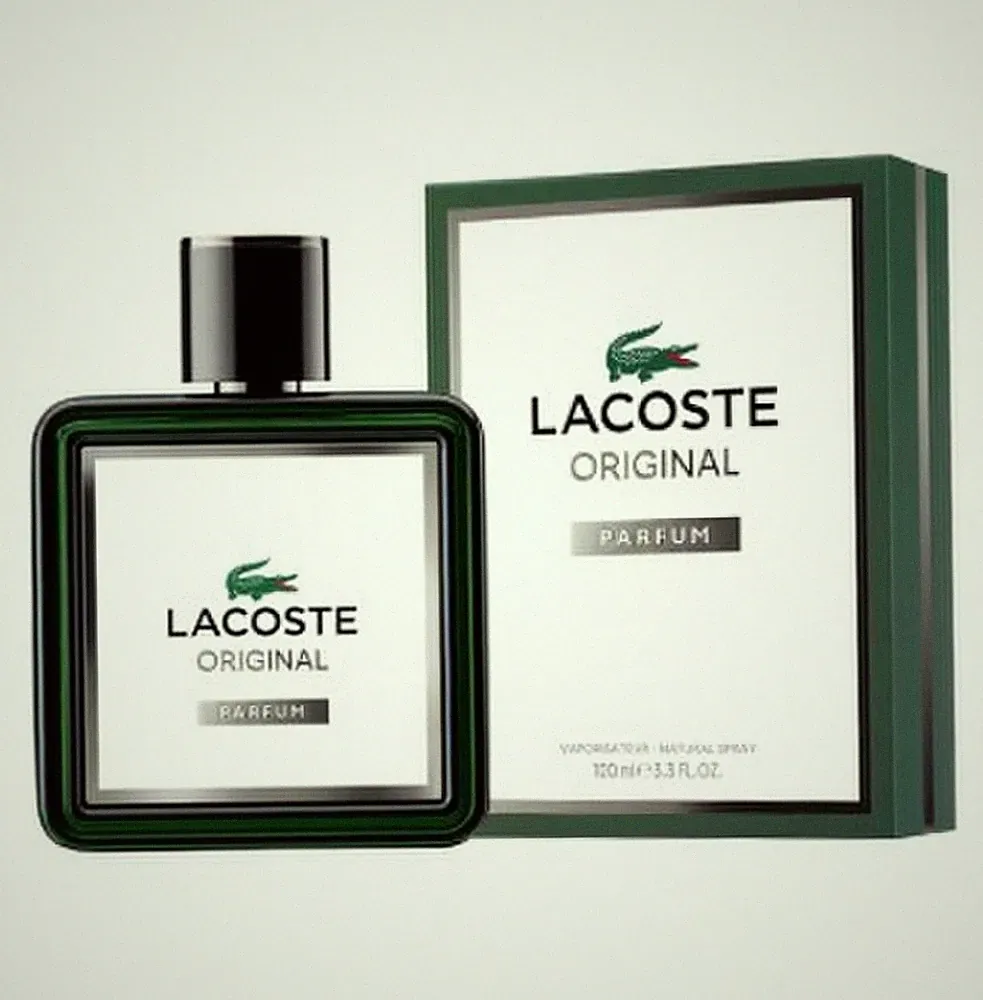 Lacoste Original Parfum 3.3 oz for Men | Spicy Woody Designer Luxury Fragrance