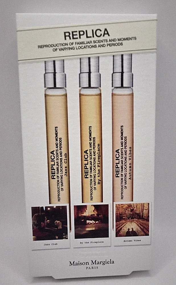 Maison Margiela Replica Warm & Spicy Travel EDT Trio Set. Limited Edition. NIB.