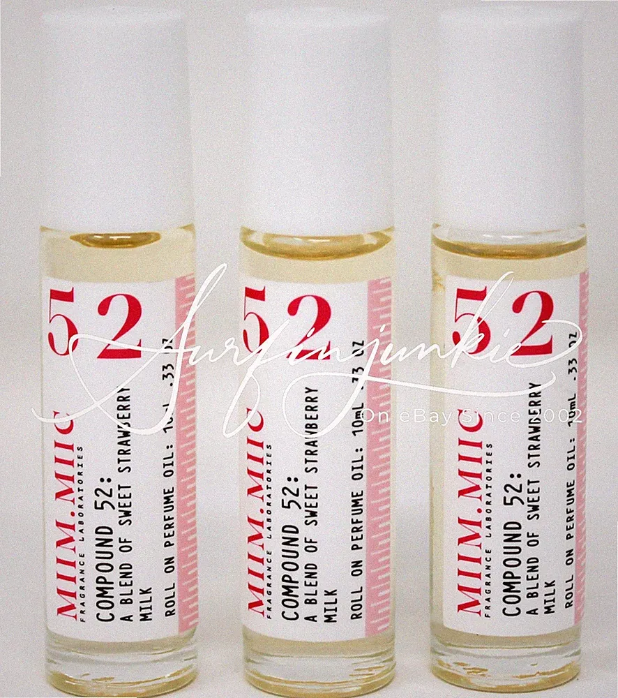 Miim.Miic Perfume Oil Rollerball Roll On Mini Travel .33 Oz Choose Scent 3Pc New