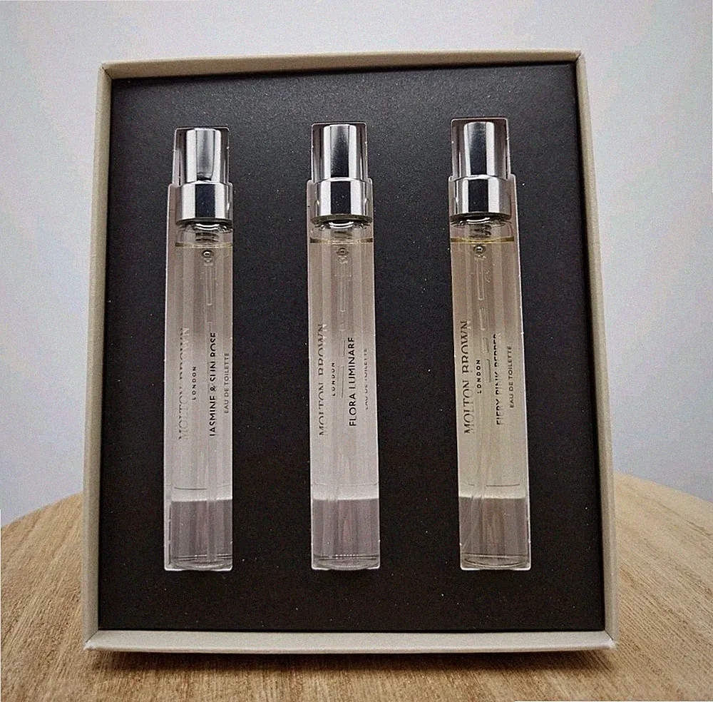 NEW Molton Brown FLORAL & SPICY Fragrance Discovery Gift Set 7.5 ml x 3 EDT