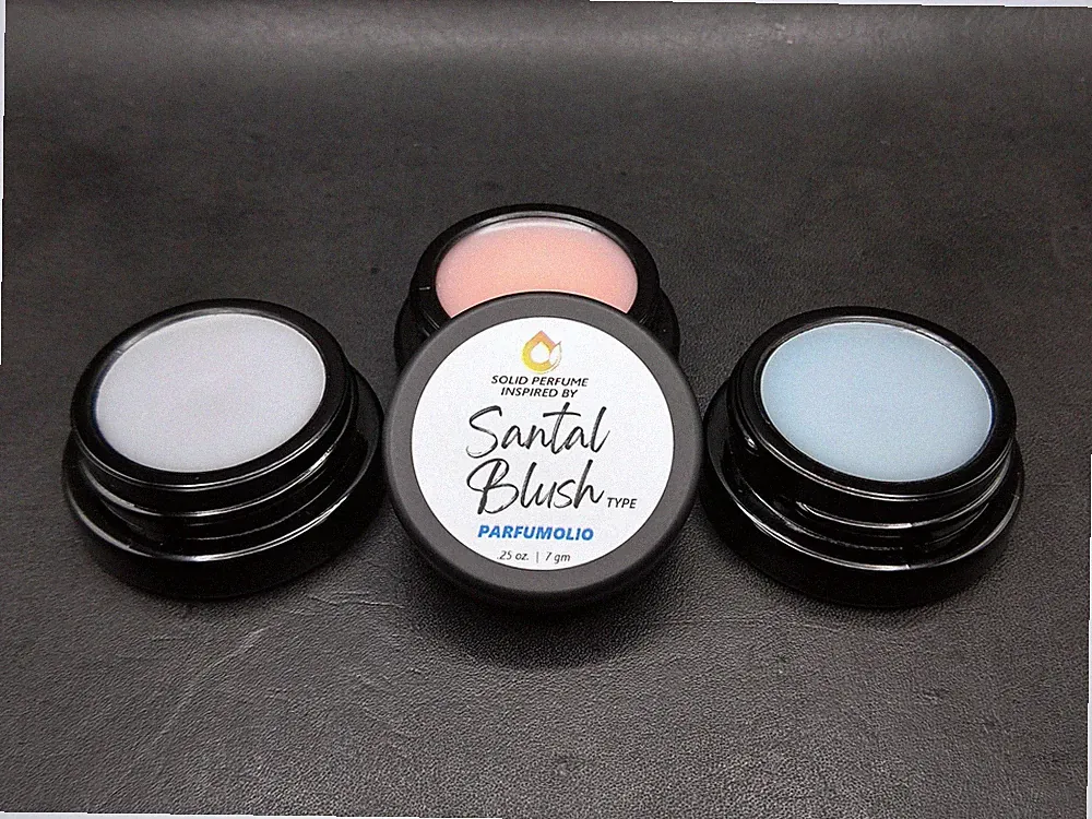 SANTAL BLUSH type Solid Perfume Impression - Fragrance Body Oils - 7gm - Women's