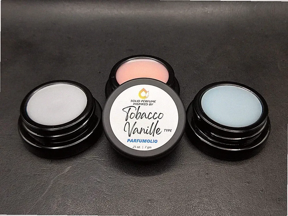TOBACCO VANILLE type Solid Perfume Impression - Fragrance Body Oils 7gm Unisex